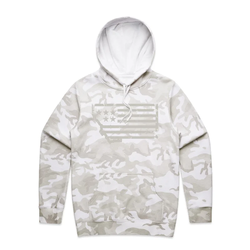 Montana Flag Heavy Weight Hoodie