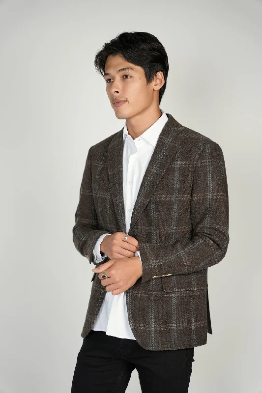 Plaid Wool Sportcoat