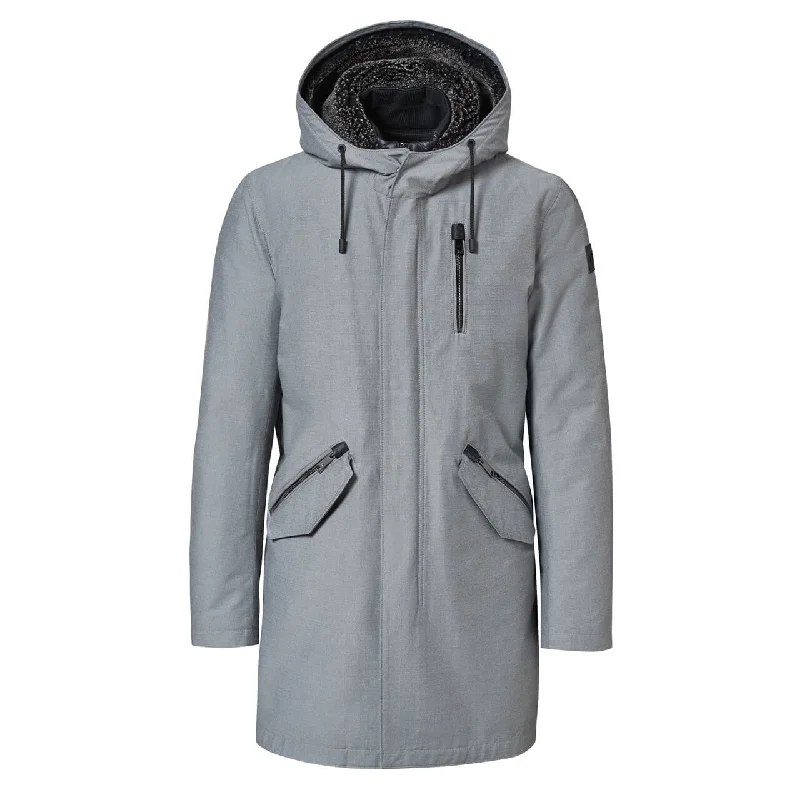 Porsche Design Men's Grey Violet-Black 3in1 Parka