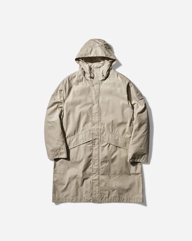 Ghost Weatherproof Cotton Canvas Parka Beige