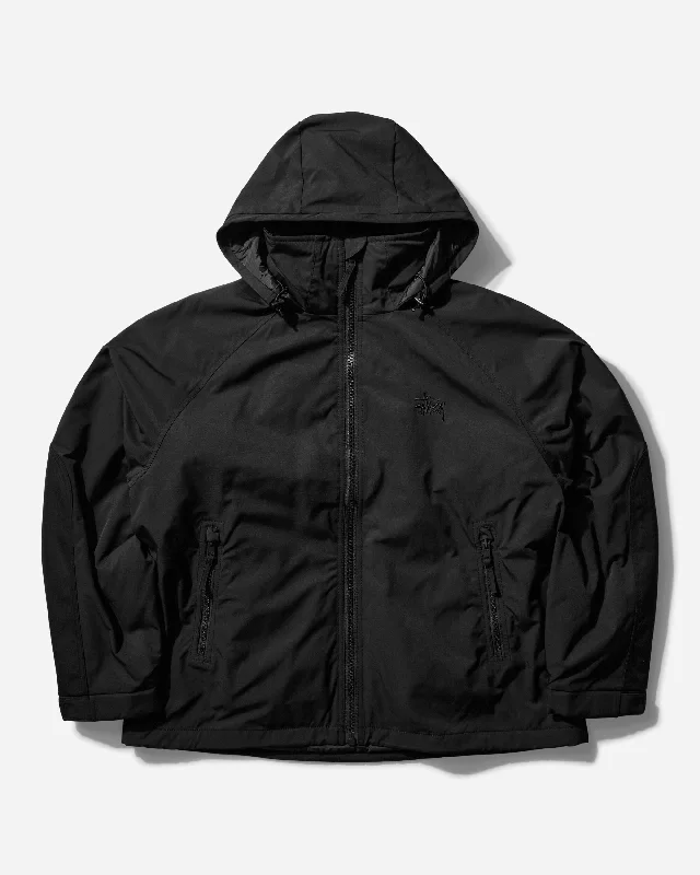 Short Military Parka Black