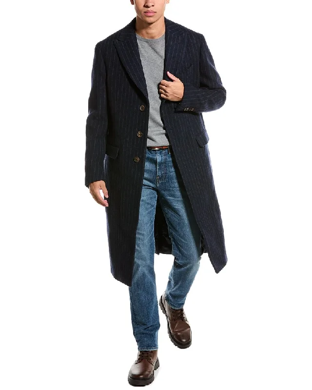 Todd Snyder Wool-Blend Long Coat