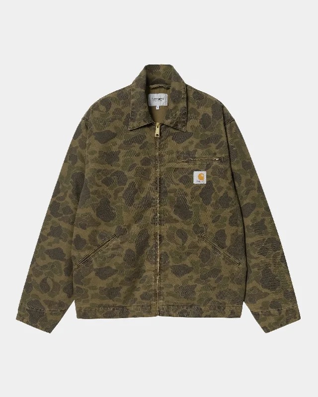 OG Duck Camo Detroit Jacket | Green / Office Green (garment dyed)