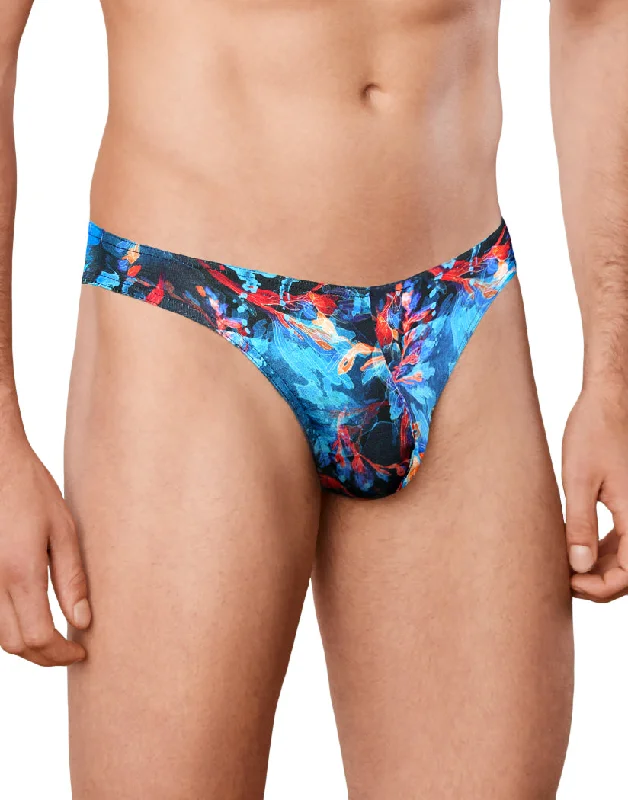Sheer men's thongs for a provocative appearanceDoreanse Men's Deep Sea Thong 1341
