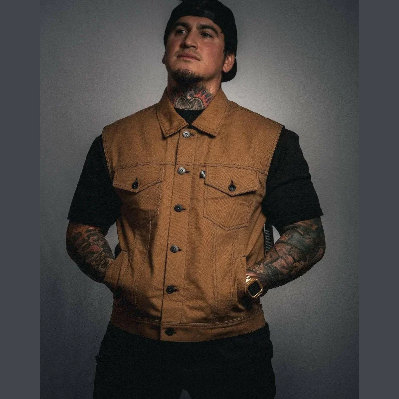 Escobar Vest | Collared | Canvas | Standard Length