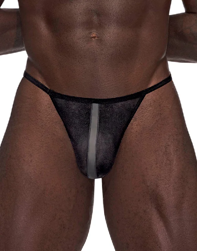 Solid - color men's thongs in simple huesMale Power Landing Strip Micro Thong 453-271