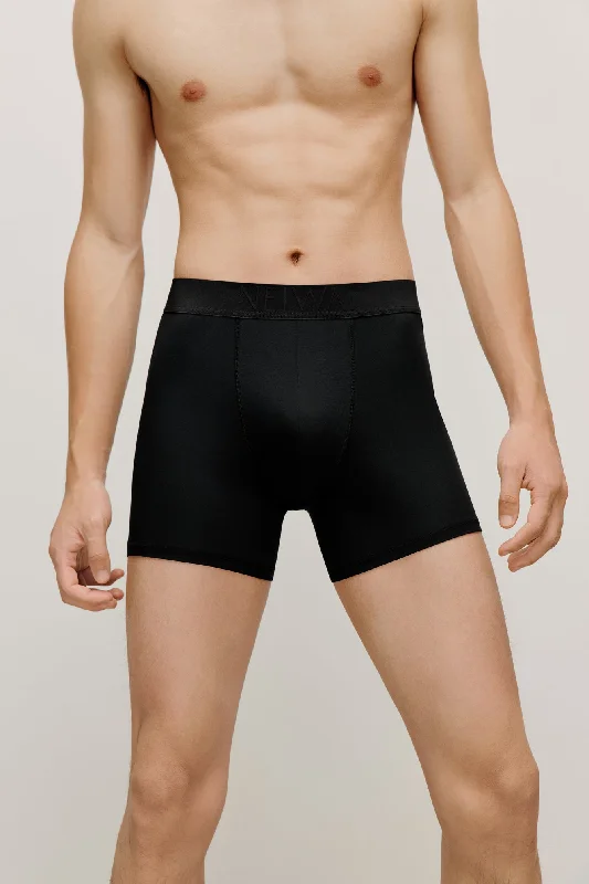 Seamless men's briefs for a smooth look under clothesMen's Long Modal Brief