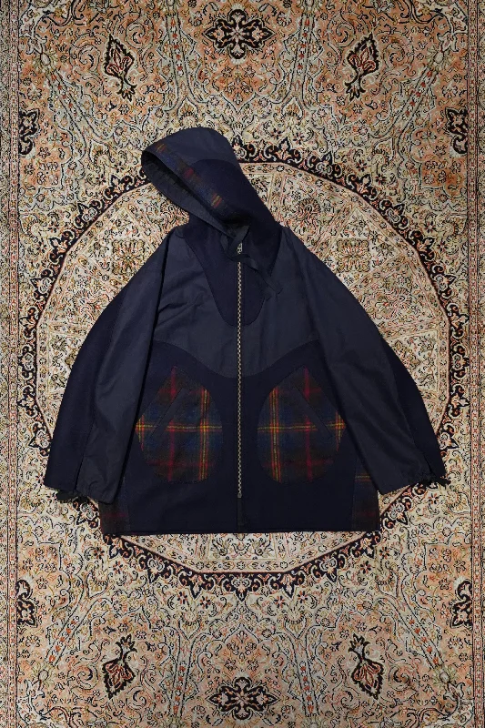 SMOCK ZIP PARKA (ND TARTAN)