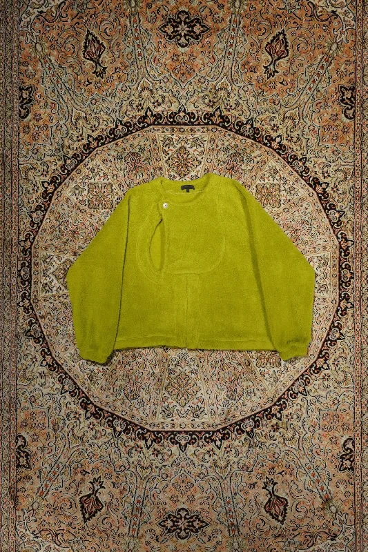 RAJASTAN FLEECE PARKA (NEON YELLOW)