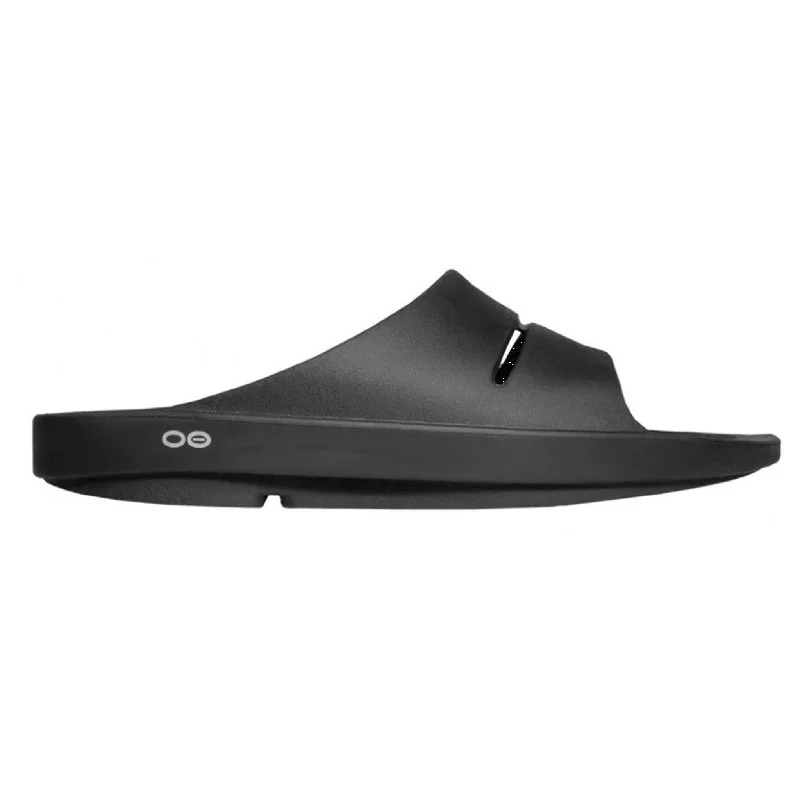 Soft - fabric men's thongs for a gentle touchOOFOS Ooahh Adults Slides