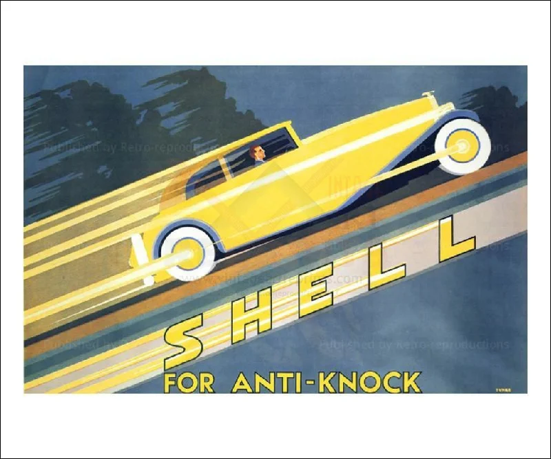 Anti-Knock Speedster, Shell Oil, 1930