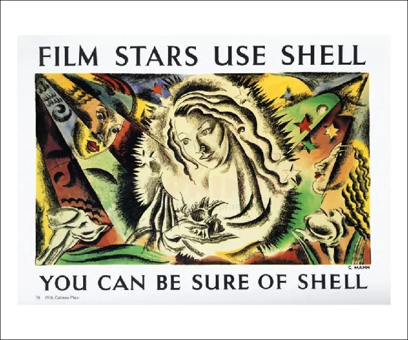 Film Stars use Shell, 1938