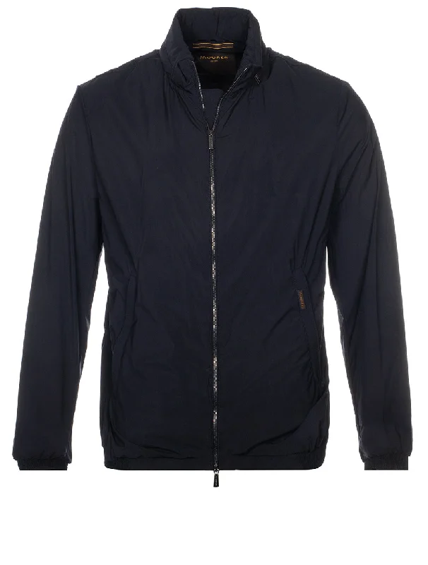 Hooded Blouson Navy