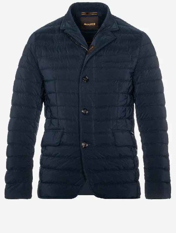 Padded Blouson Blue