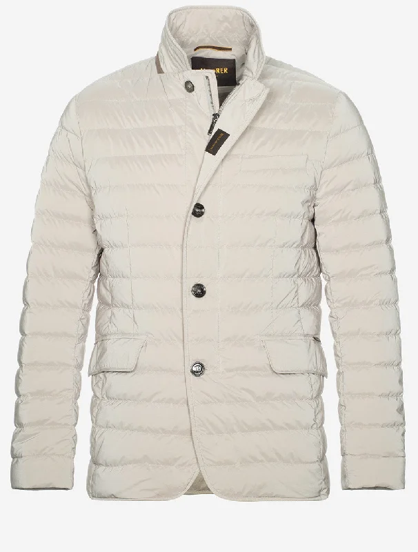 Padded Blouson Cream