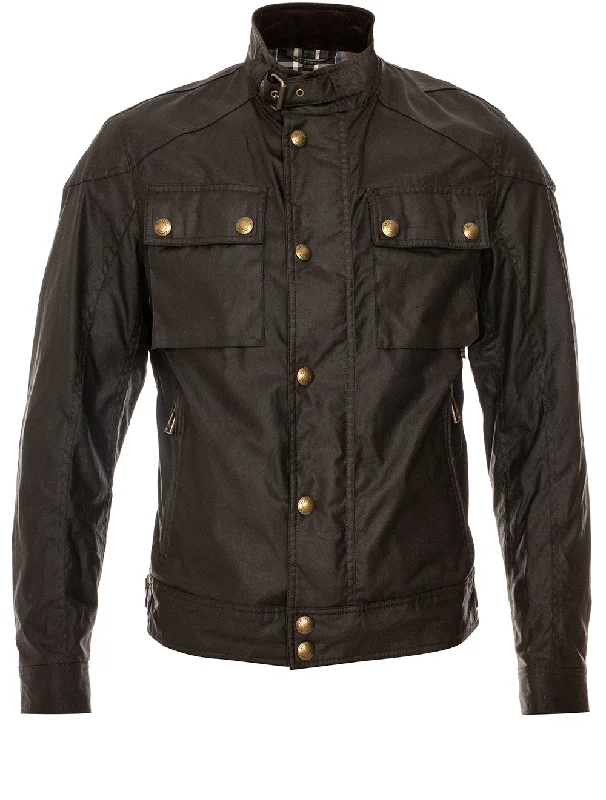 Racemaster Waxed Jacket Olive