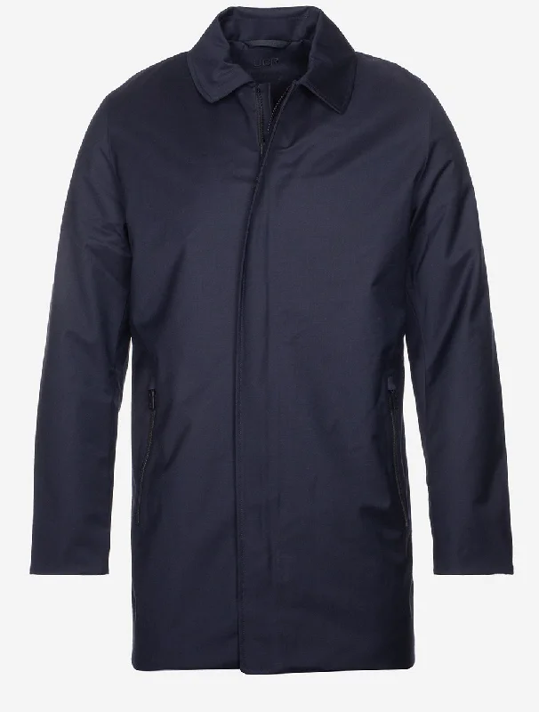 Savile Coat Wool Navy