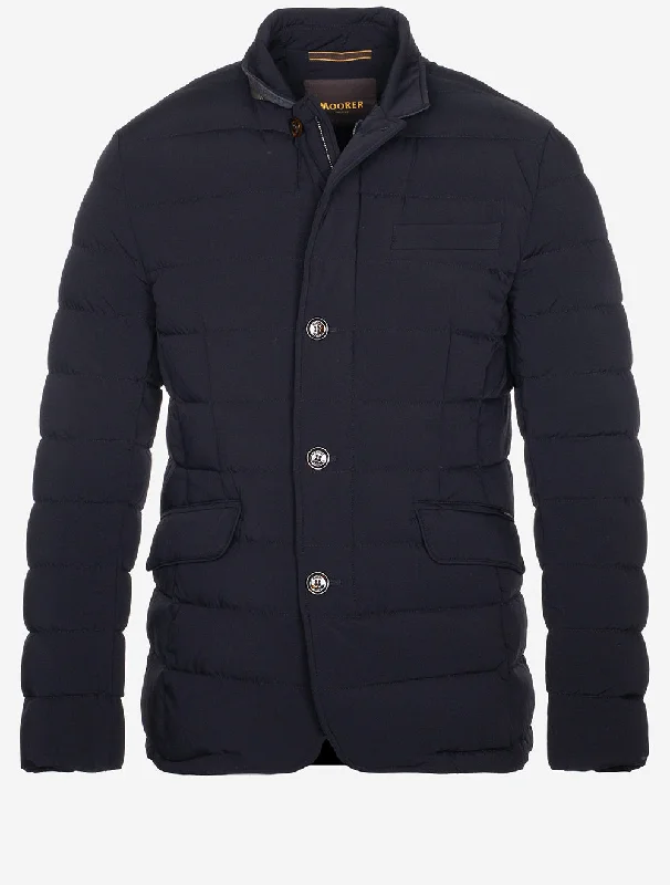 Zayn Puffa Coat Navy