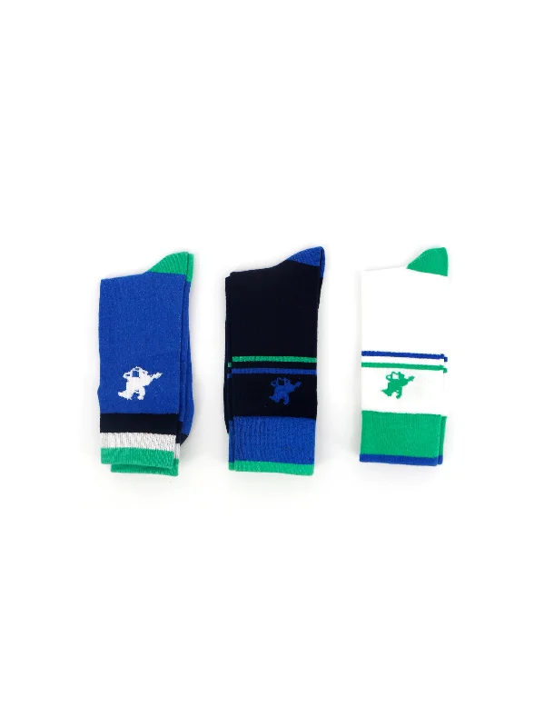 Running men's socks for sports performance3 Pair Socks