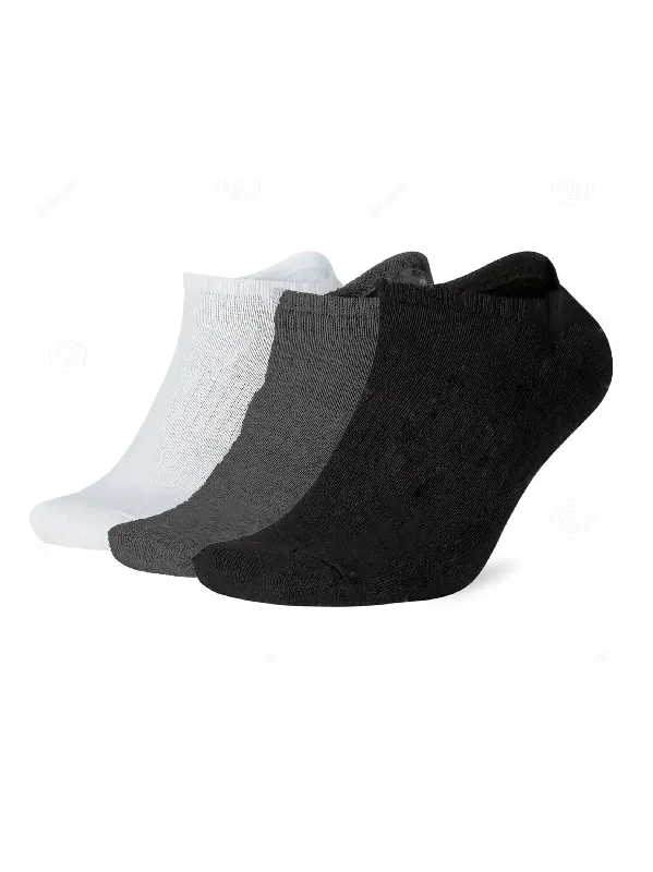Knee - high men's socks for a vintage styleMen's 10 Pair Plain Solid Socks,Multi