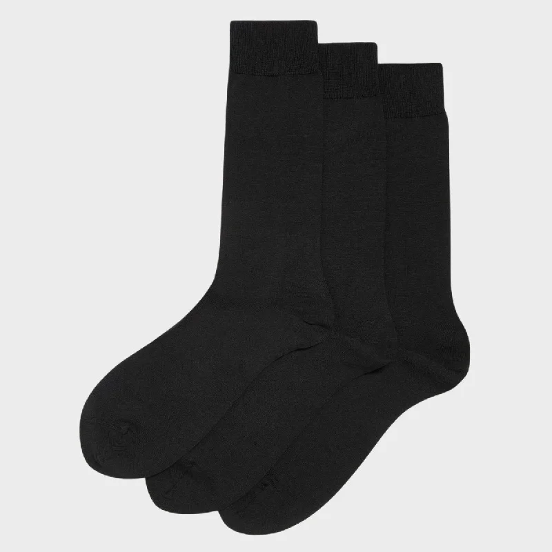No - show men's socks for wearing with loafers3pk Egyptian Cotton Socks