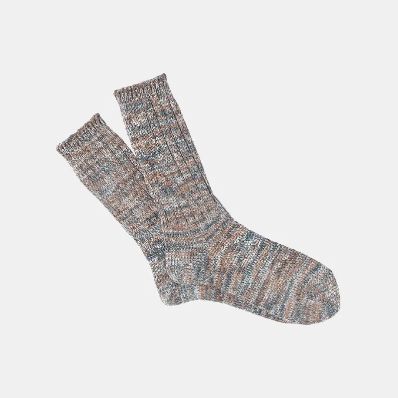 Dress men's socks for business and formal wear5Color Mix Crew Socks