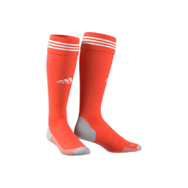 Knee - high men's socks for a vintage styleMen's Striped Football Long Socks,Orange