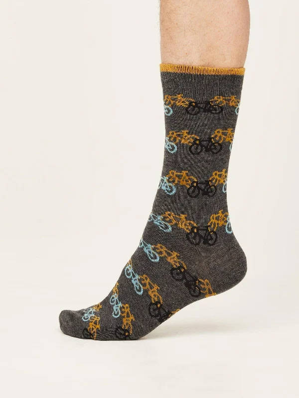 Merino wool men's socks for warmth and breathabilityBICYCLE RACE SOCKS - DARK GREY MARLE Merino wool men's socks for warmth and breathabilityBICYCLE RACE SOCKS - DARK GREY MARLE