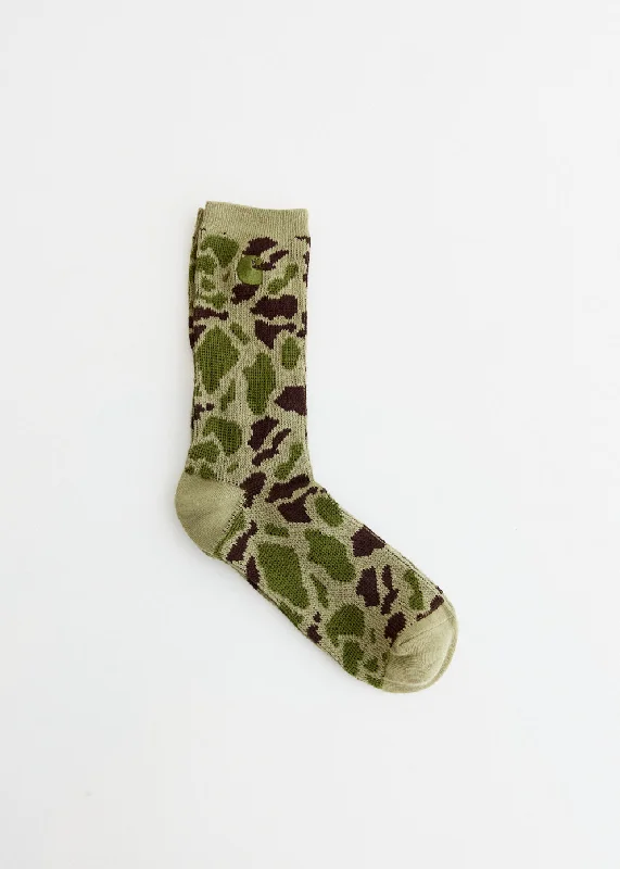Silk men's socks for a smooth and soft touchCamo Socks