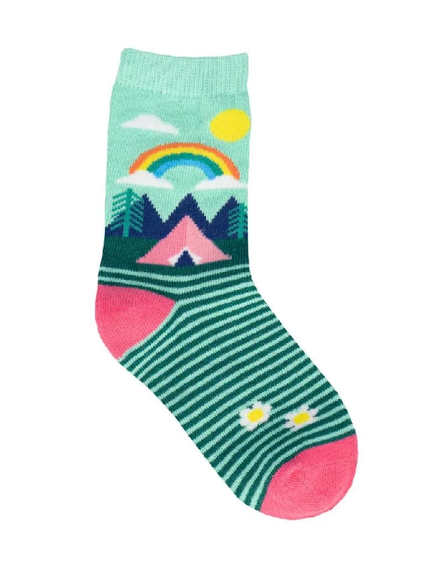 Striped men's crew socks for a classic lookColor Outside The Lines | Youth Crew