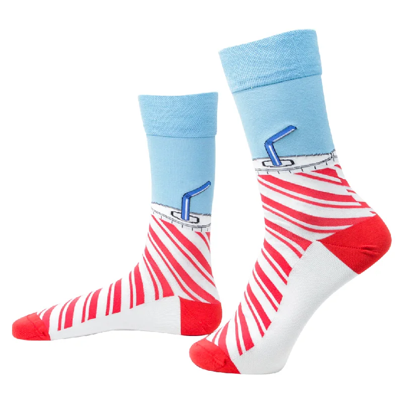 Cotton men's crew socks for everyday comfortHappy Meal-Crew Socks Bamboo Socks