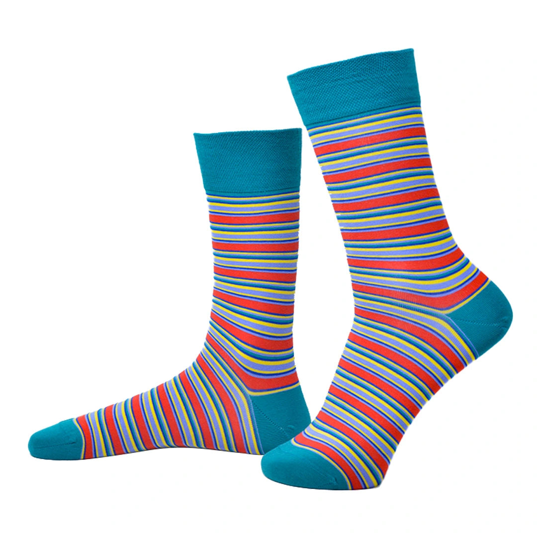 Anti - odor men's crew socks for freshnessRosy Mint-Crew Socks Bamboo Socks