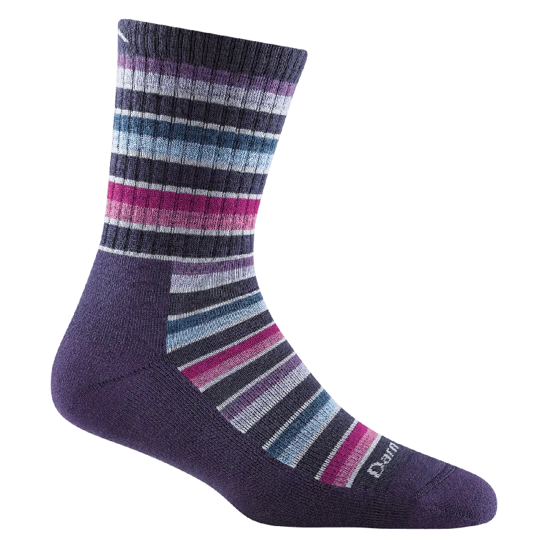 Solid - color men's crew socks in various tonesDecade Stripe | Women's Midweight Micro Crew with Cushion #1994 Solid - color men's crew socks in various tonesDecade Stripe | Women's Midweight Micro Crew with Cushion #1994
