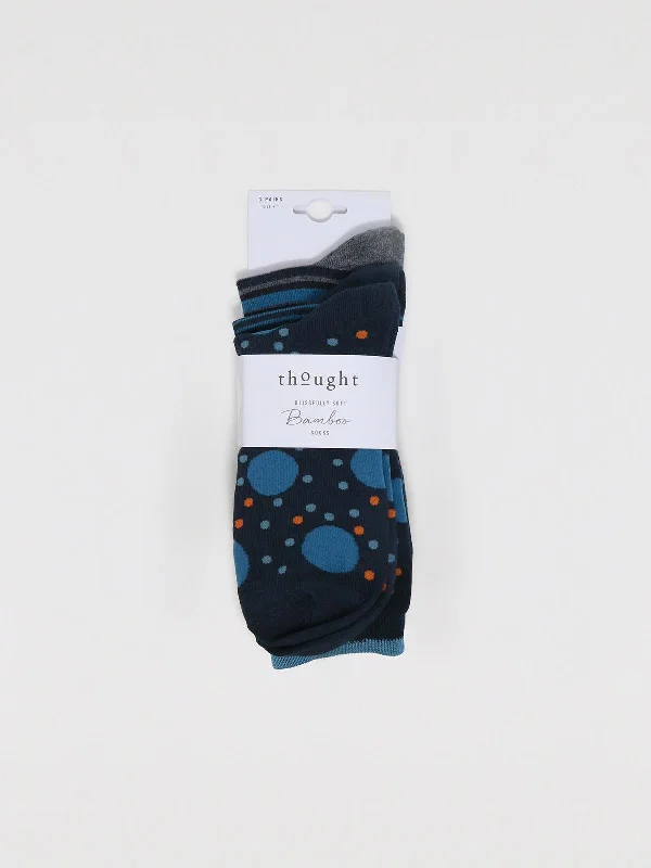 Sheer men's socks for a delicate appearanceEbbon Classic Sock Pack - Multi