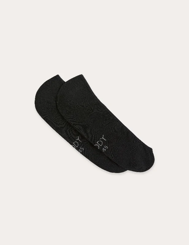 Moisture - wicking men's socks for drynessEveryday Liner Socks - Black