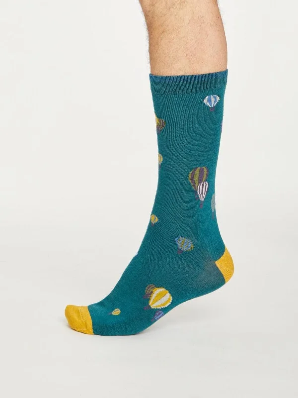 Hiking men's socks for outdoor adventuresExplorer Socks - Deep Teal