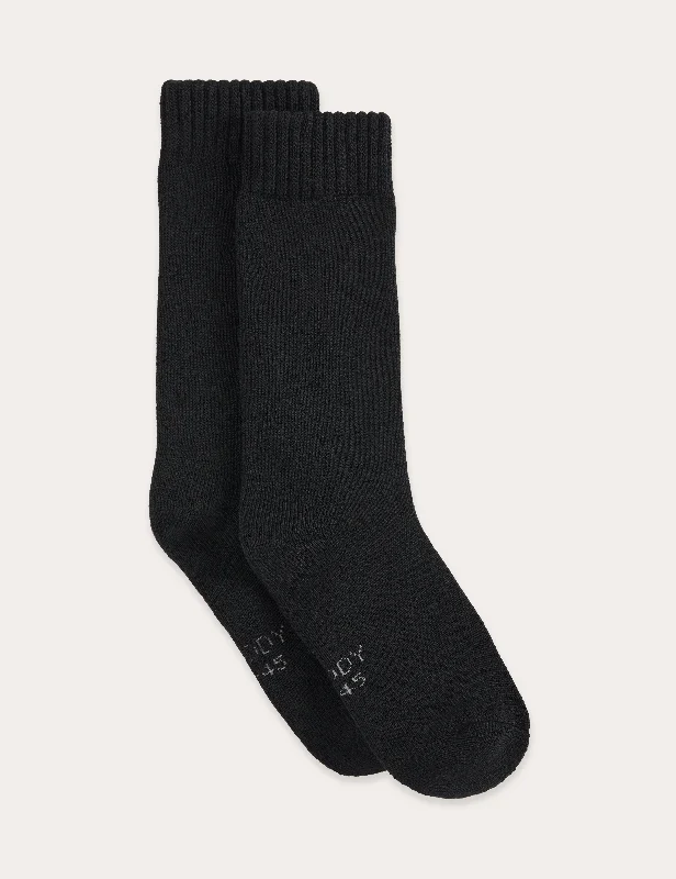 Merino wool men's socks for warmth and breathabilityExtra Thick Workboot Socks - Black Merino wool men's socks for warmth and breathabilityExtra Thick Workboot Socks - Black