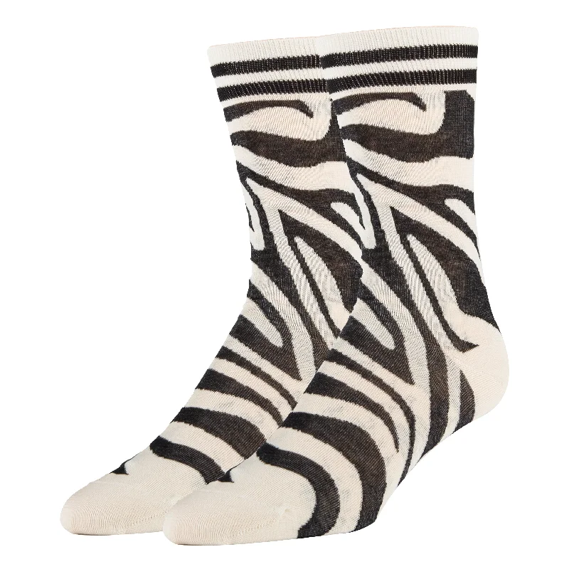 Cotton men's crew socks for everyday comfortFeral Vibes