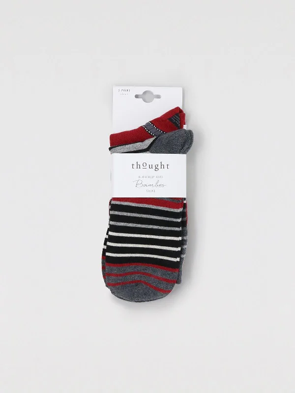 Organic men's socks for an eco - friendly choiceFloy Film Sock Pack - Multi