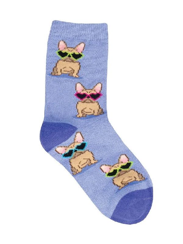 Long - length men's crew socks for extra coverageFrenchie Fashion | Toddler Crew
