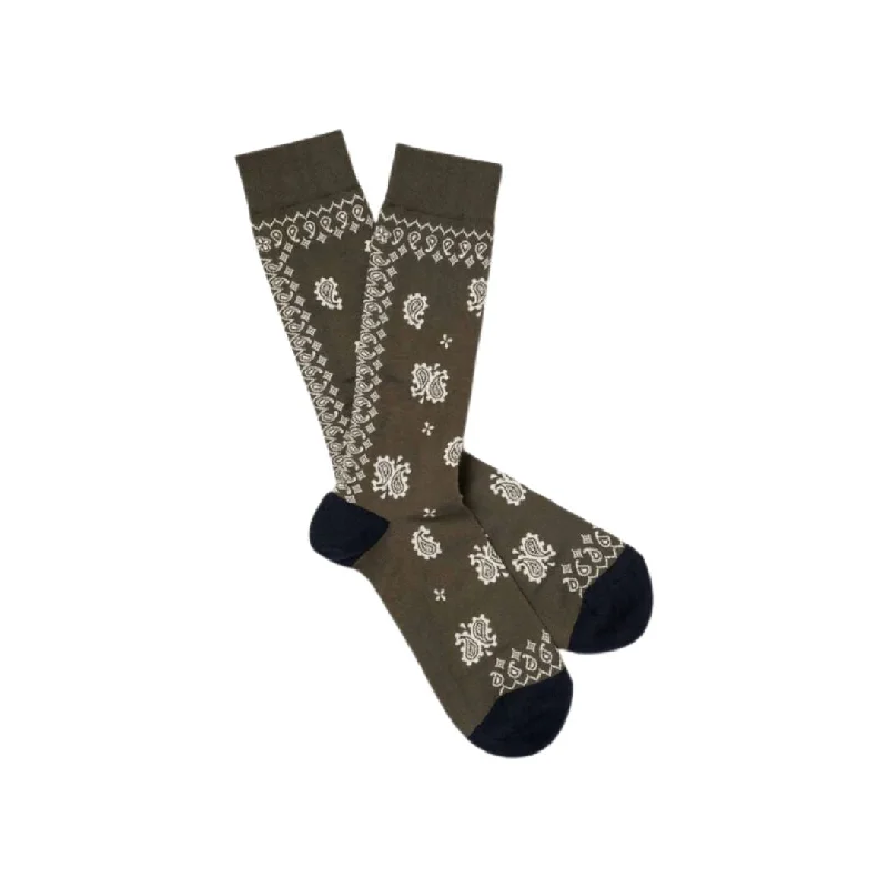 Stretchable men's socks for a flexible fitGeronimo (Kaki)