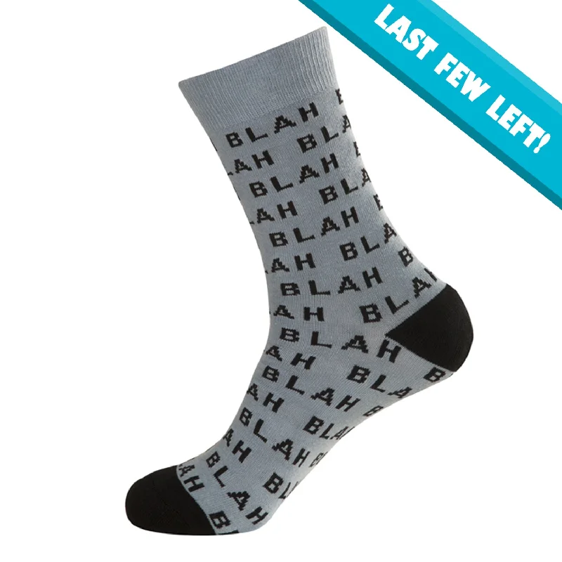 Cotton men's crew socks for everyday comfortGumball Poodle Unisex Crew Socks - Blah