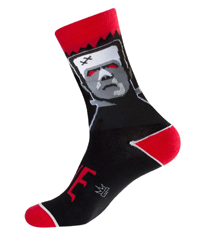 Moisture - wicking men's crew socks for sportsGumball Poodle Unisex Crew Socks - Monster Moisture - wicking men's crew socks for sportsGumball Poodle Unisex Crew Socks - Monster
