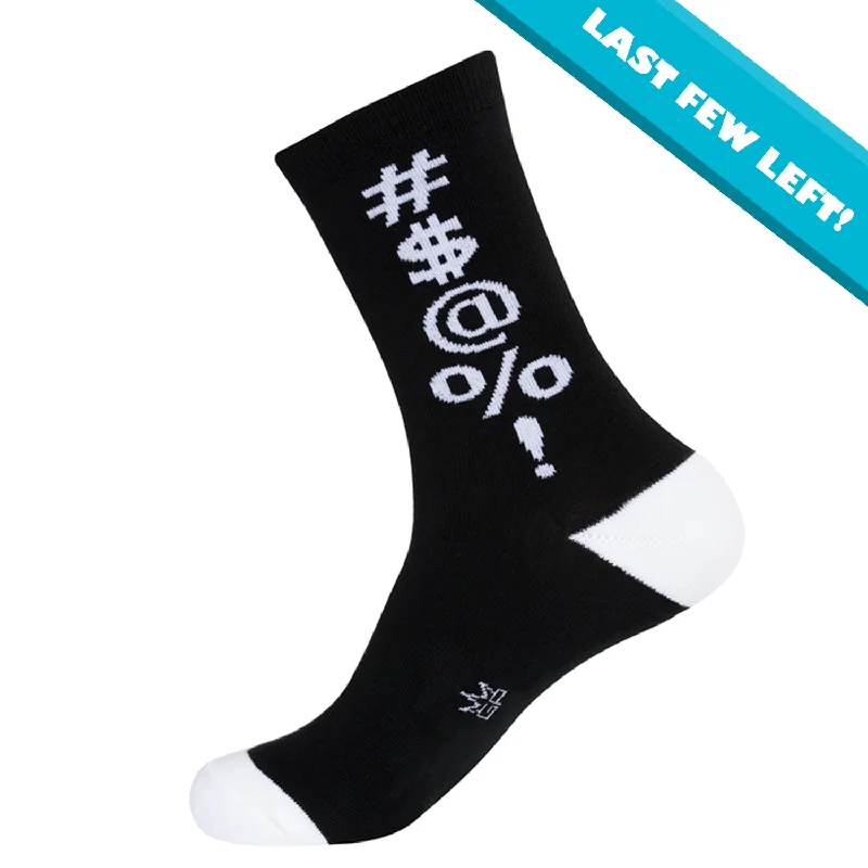 Dressy men's crew socks for formal occasionsGumball Poodle Unisex Crew Socks - #$@%! Dressy men's crew socks for formal occasionsGumball Poodle Unisex Crew Socks - #$@%!