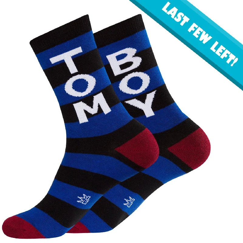Wool men's crew socks for warmth in winterGumball Poodle Unisex Crew Socks - Tom Boy Wool men's crew socks for warmth in winterGumball Poodle Unisex Crew Socks - Tom Boy