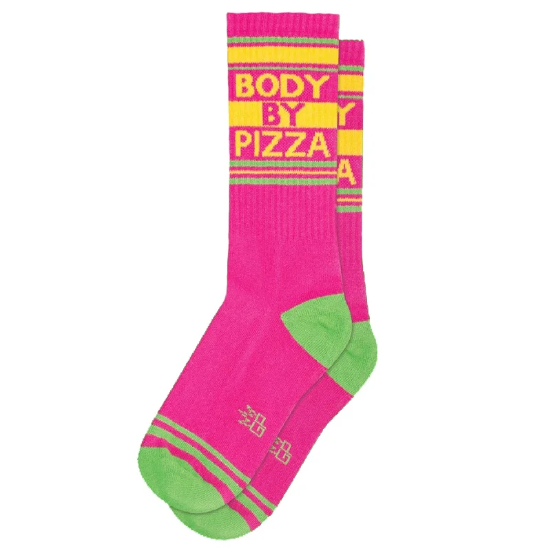 Compression men's crew socks for leg supportGumball Poodle Unisex Crew Socks - Body By Pizza Compression men's crew socks for leg supportGumball Poodle Unisex Crew Socks - Body By Pizza