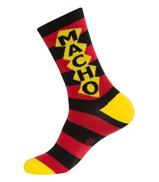 Casual men's crew socks for everyday useGumball Poodle Unisex Crew Socks - Macho