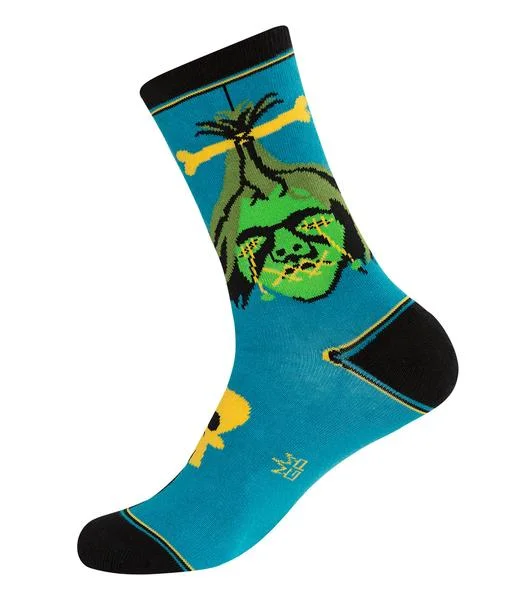 Solid - color men's crew socks in various tonesGumball Poodle Unisex Crew Socks - Shrunken Head Solid - color men's crew socks in various tonesGumball Poodle Unisex Crew Socks - Shrunken Head
