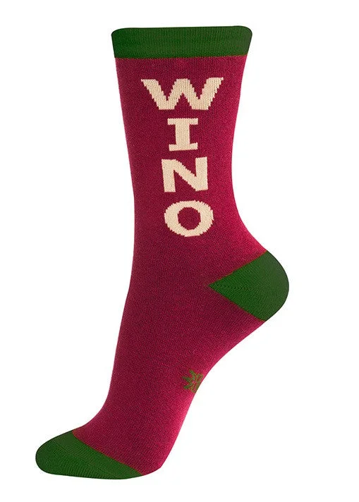Short - height men's crew socks for a modern styleGumball Poodle Unisex Crew Socks - Wino Short - height men's crew socks for a modern styleGumball Poodle Unisex Crew Socks - Wino