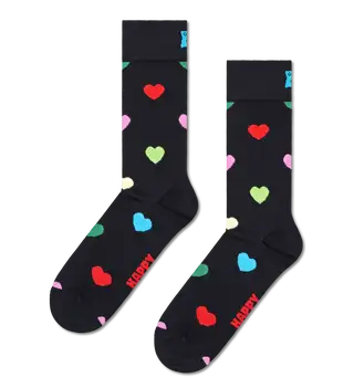 No - show men's socks for wearing with loafersHappy Socks Heart Sock